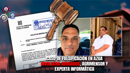 Tribunal Imponen Garantía Económica A Agrimensor Acusado De Falsificar Documentos En Azua
