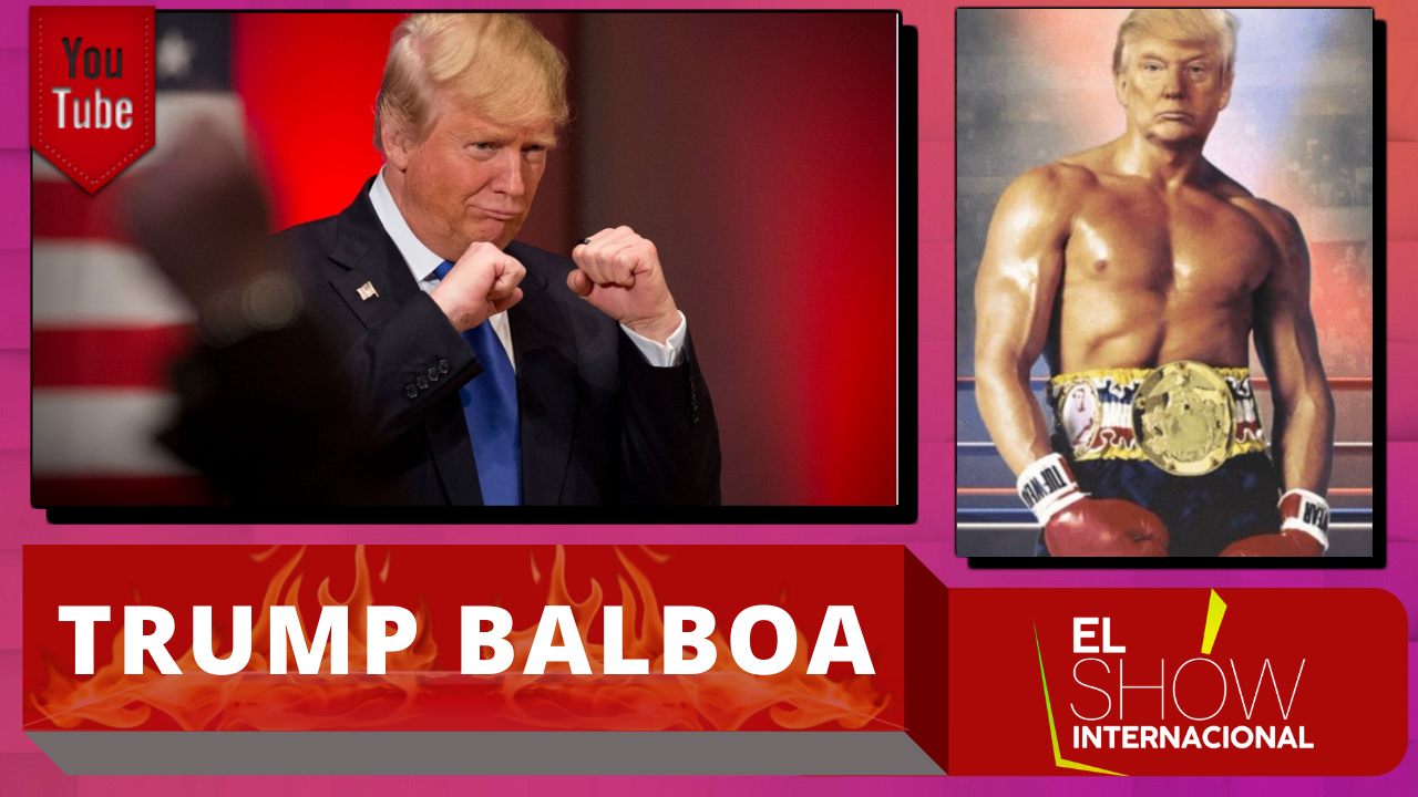 ¡Alucinante! El Presidente De Los Estados Unidos, Donald Trump Se Convierte En Rocky Balboa