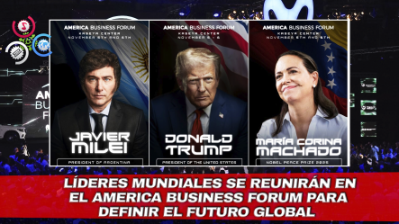 Trump, Milei Y Machado Encabezarán El America Business Forum En Miami
