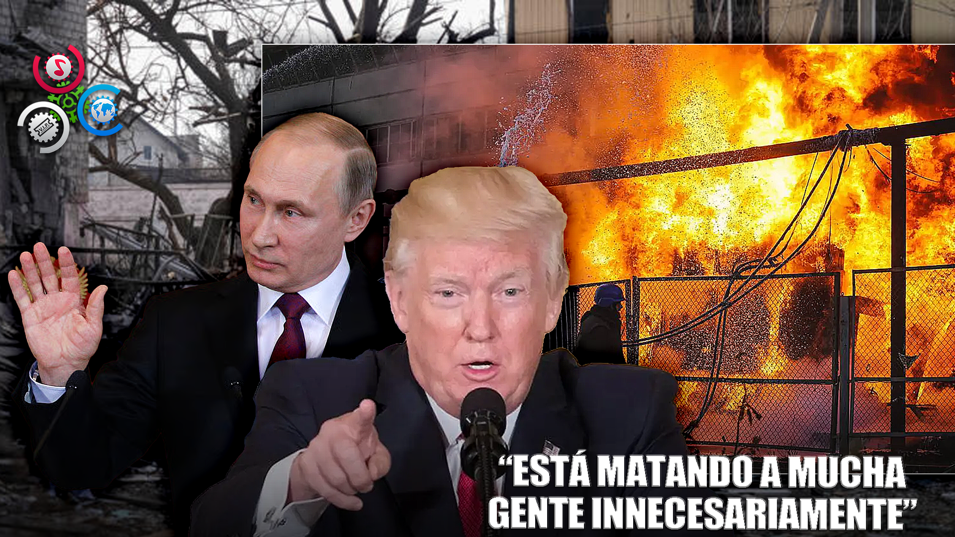 Trump: “Putin Se Volvió Completamente Loco”