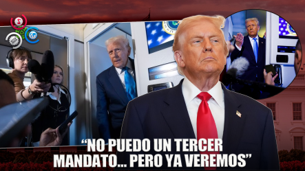 Trump Admite Que La Constitución No Le Permite Un Tercer Mandato: “Ya Veremos Qué Pasa”