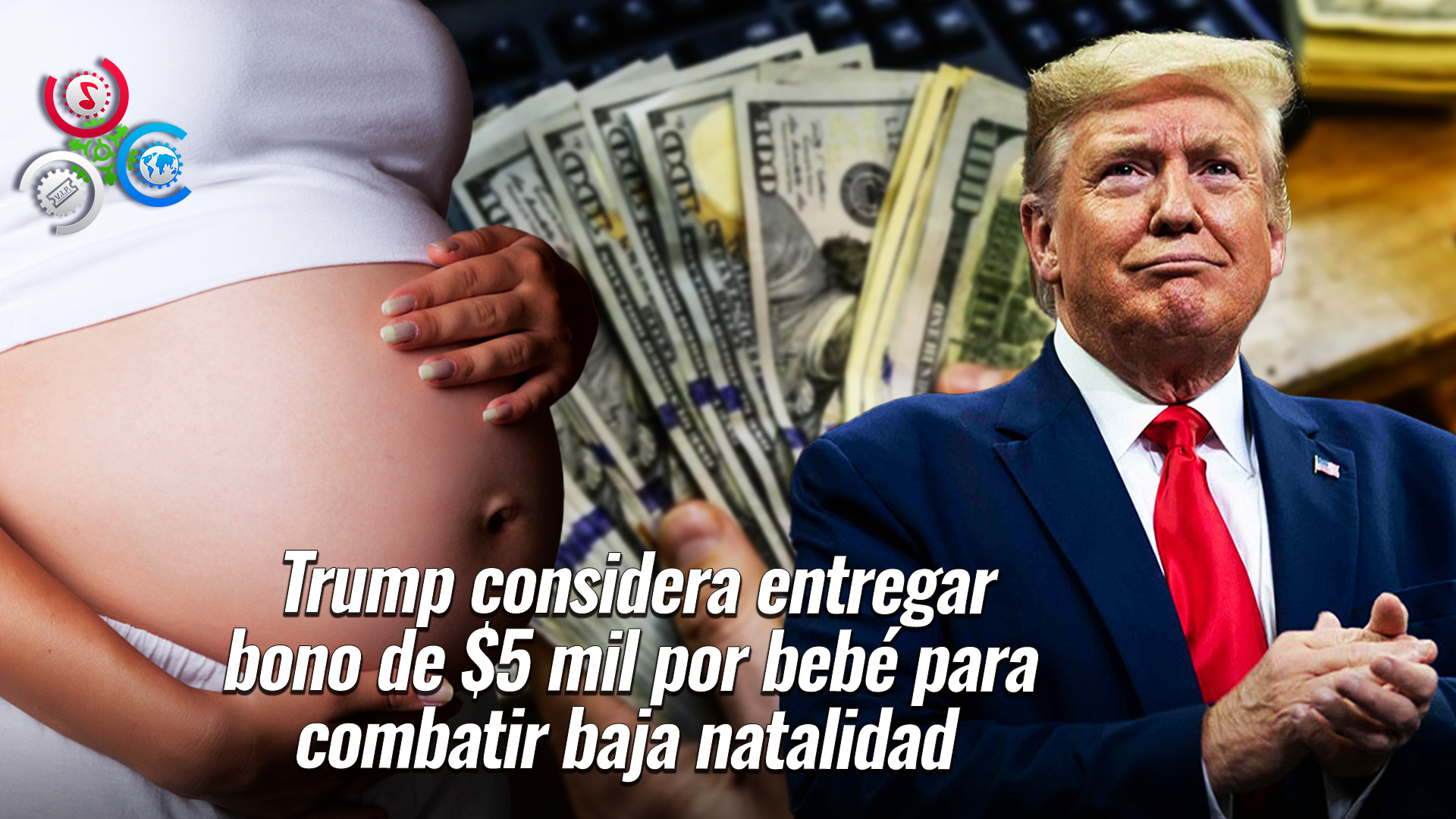 Trump Estudia Dar $5,000 A Madres Por Cada Hijo Nacido En EE.UU.