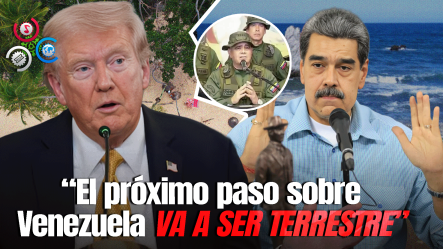 Trump Dice Que Vigila El Caribe Y Prevé Una Acción Terrestre Contra Maduro