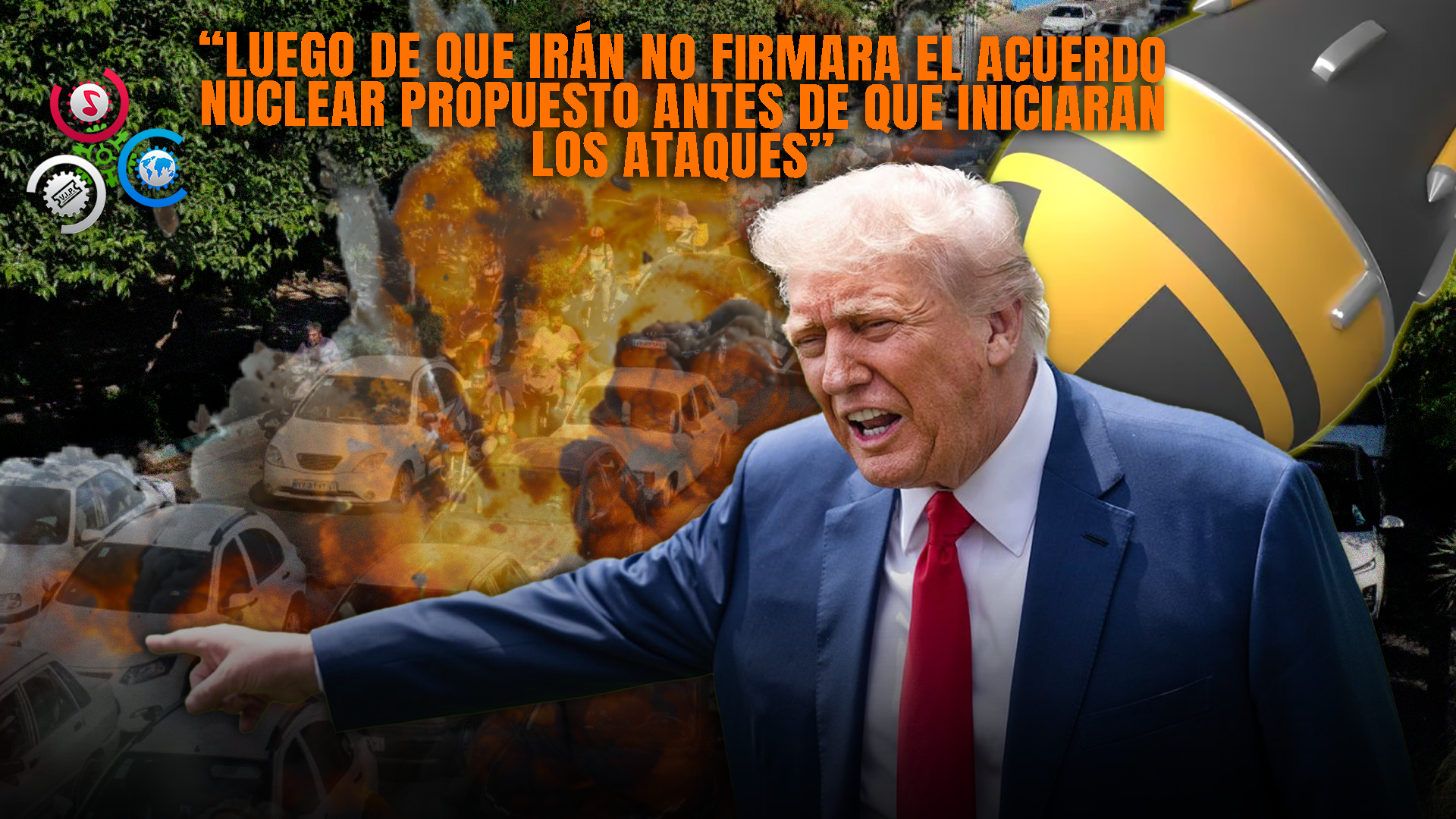 Trump Exige Evacuar Teherán Tras Rechazo Nuclear De Irán
