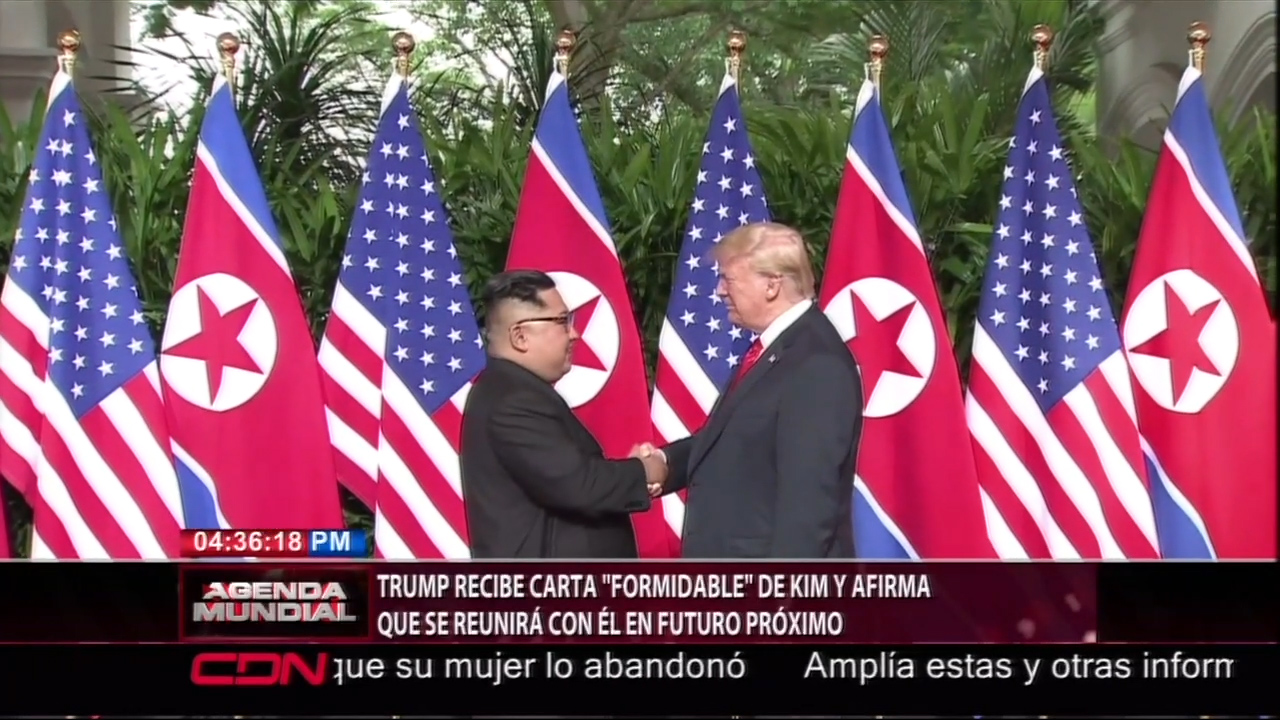 Trump Recibe Carta Formidable De Kim Y Afirma Que Se Reunirá Con él En Un Futuro Próximo