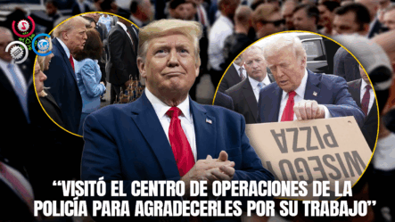 Trump Se Acerca A La Policía Y La Guardia Nacional Con Donación De Alimentos