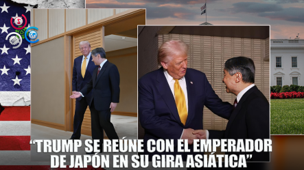 Trump Se Reúne Con El Emperador De Japón Como Parte De Su Gira En Asia