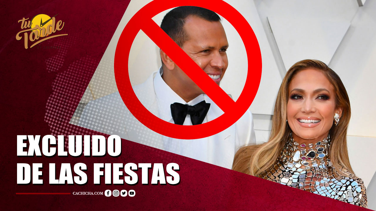 Excluyen A Alex Rodríguez De Fiestas A Las Que Va Jennifer Lopez | Tu Tarde By Cachicha