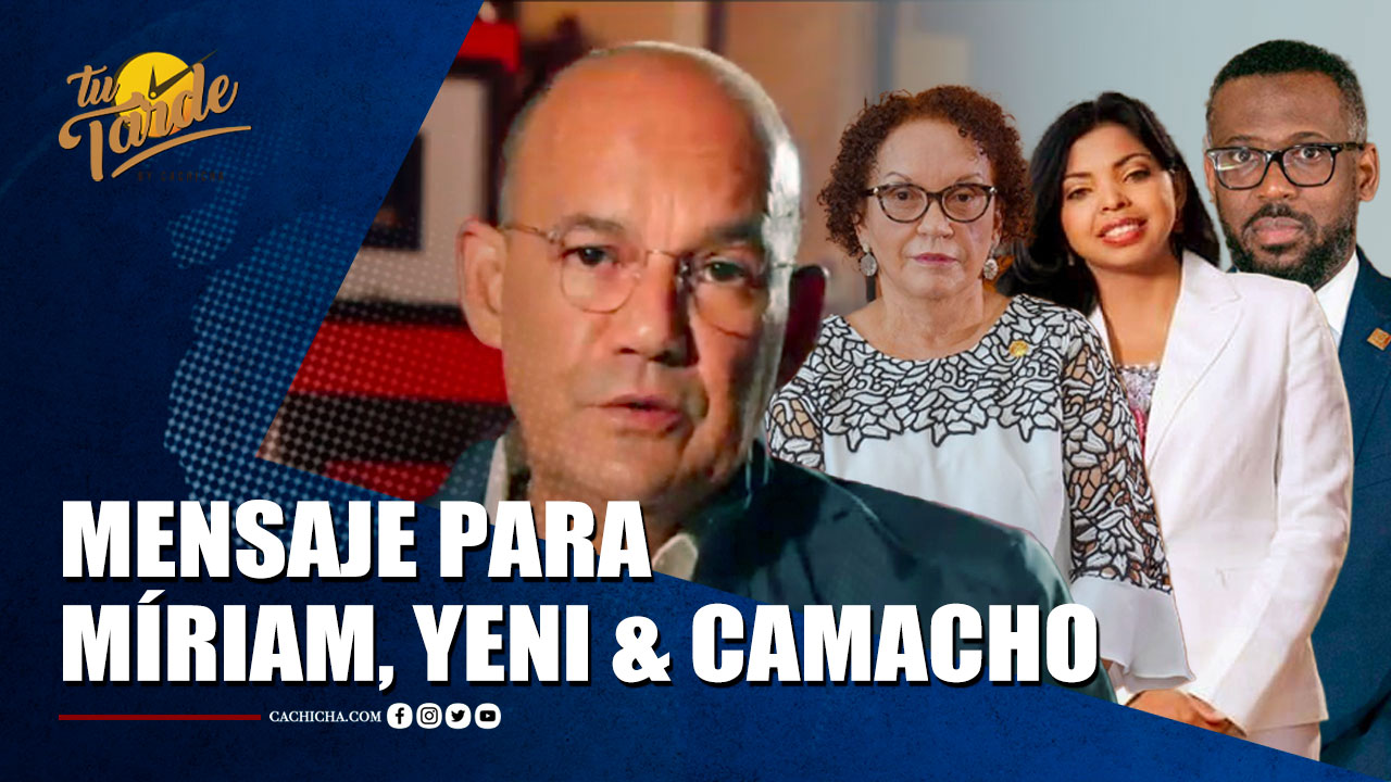 Miguel J. Moya Dice No Ha Cometido Ilícitos Y Deja Mensaje A Míriam, Yeni Y Camacho  | Tu Tarde By Cachicha