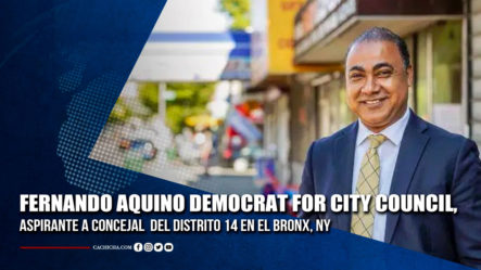 Fernando Aquino Democrat For City Council, Aspirante A Concejal En NY | Tu Tarde By Cachicha