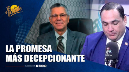 José Rosario Dice: “Manuel Jiménez Es La Promesa Más Decepcionante De La Política” | Tu Tarde By Cachicha