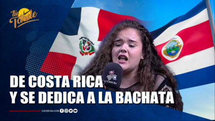 Celeste Sequeira De Costa Rica Se Dedica A La Bachata, Entrevista Exclusiva | Tu Tarde By Cachicha 