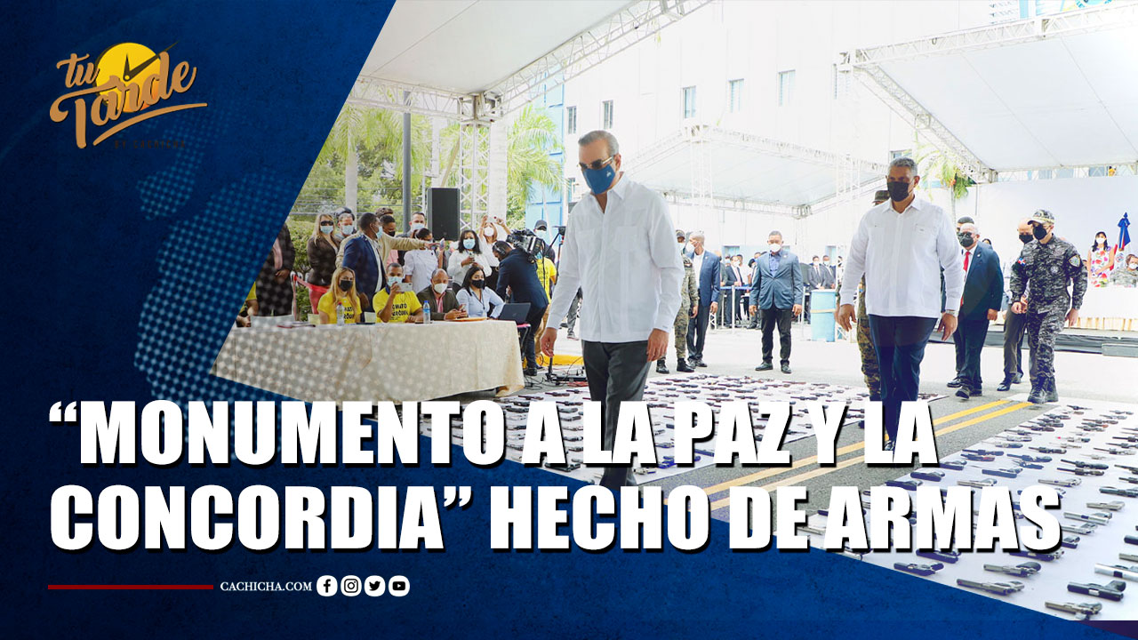 Crearán “Monumento A La Paz Y La Concordia” Con Restos De Armas Destruidas | Tu Tarde By Cachicha 