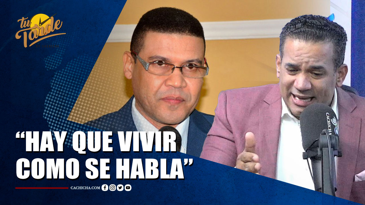 Emilio López- “Hay Que Vivir Como Se Habla” | Tu Tarde By Cachicha