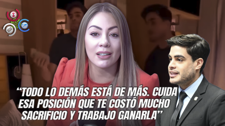 “Tu Vida Privada Es Tuya, Tu Responsabilidad Pública Es De Todos”, Dice Iluminada Muñoz Sobre Bray Vargas