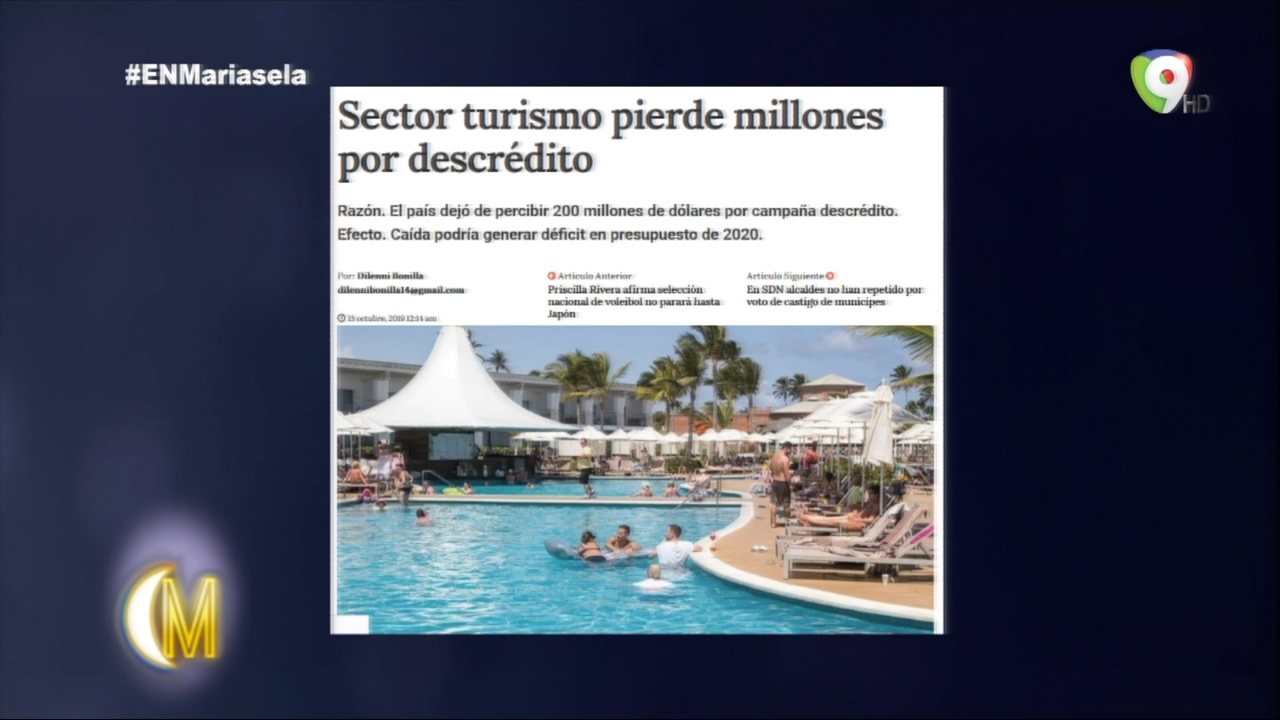 Comentamos Sobre La Perdida De Millones En Sector Turismo Por Descrédito   