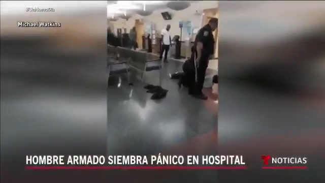 Hombre Armado Siembra El Pánico En Hospital