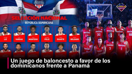 Un Juego De Baloncesto A Favor De Los Dominicanos Frente A Panamá