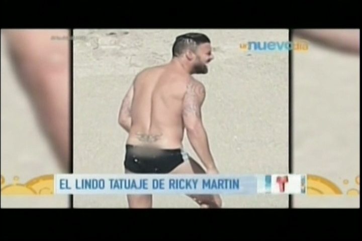 El Lindo Tatuaje De Ricky Martin