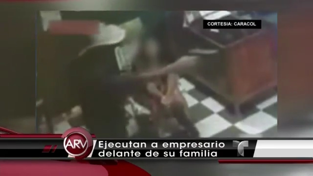 Captado En Video Un Sicario Mató A Un Comerciante Frente A Su Familia #Video