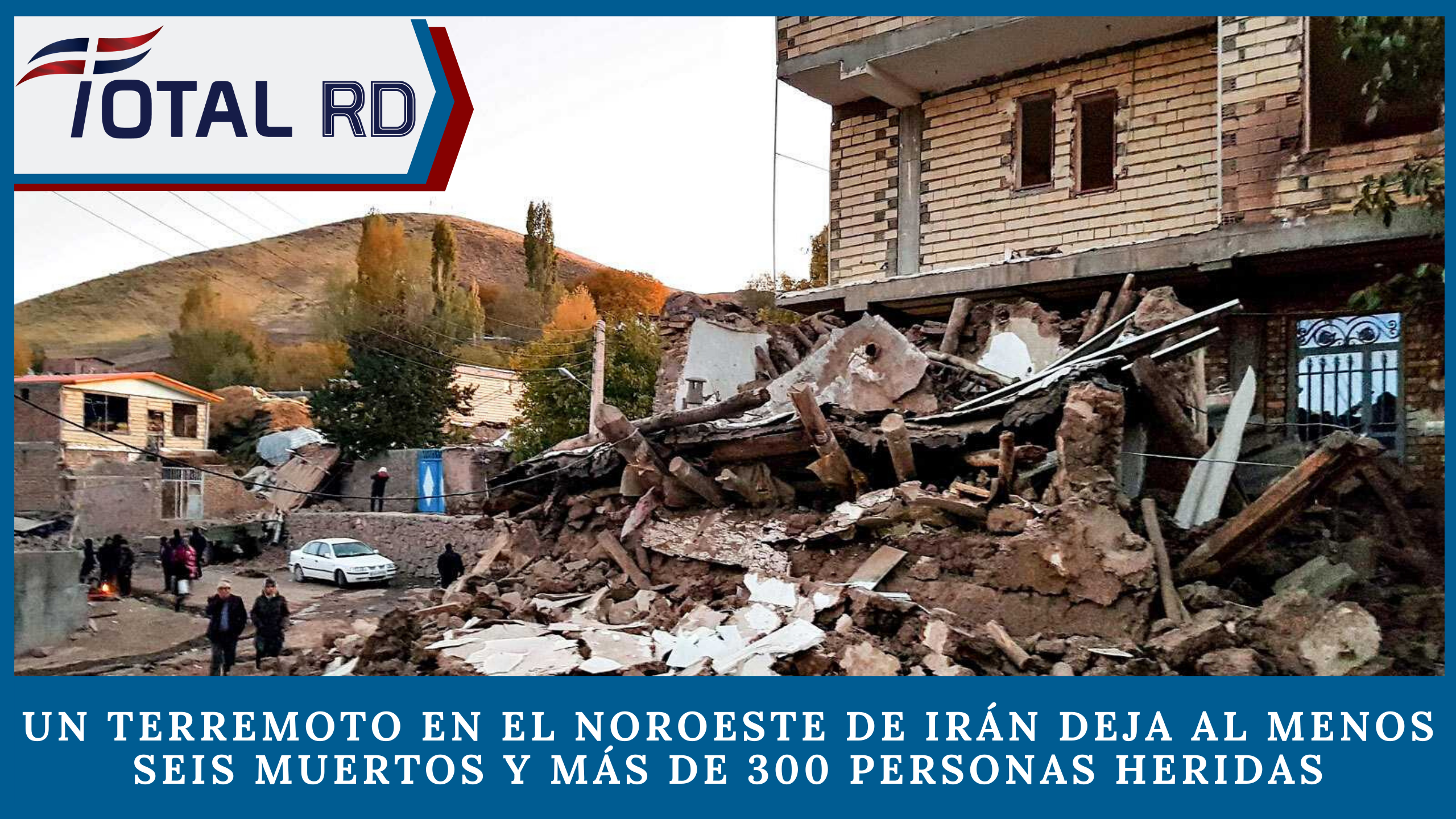 Un Terremoto En El Noroeste De Irán Dejó Al Menos Cinco Muertos Y Más De 120 Heridos