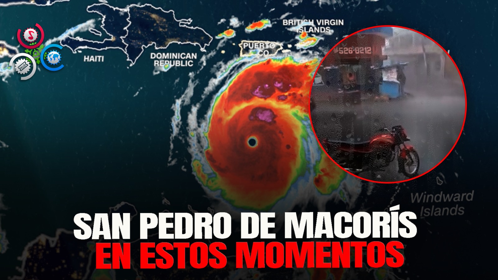 Usuario Reporta Fuertes Ventarrones Y Lluvias Desde San Pedro De Macorís