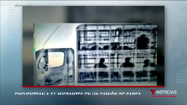 Encuentran A 51 Migrantes En Un Camión De Carga