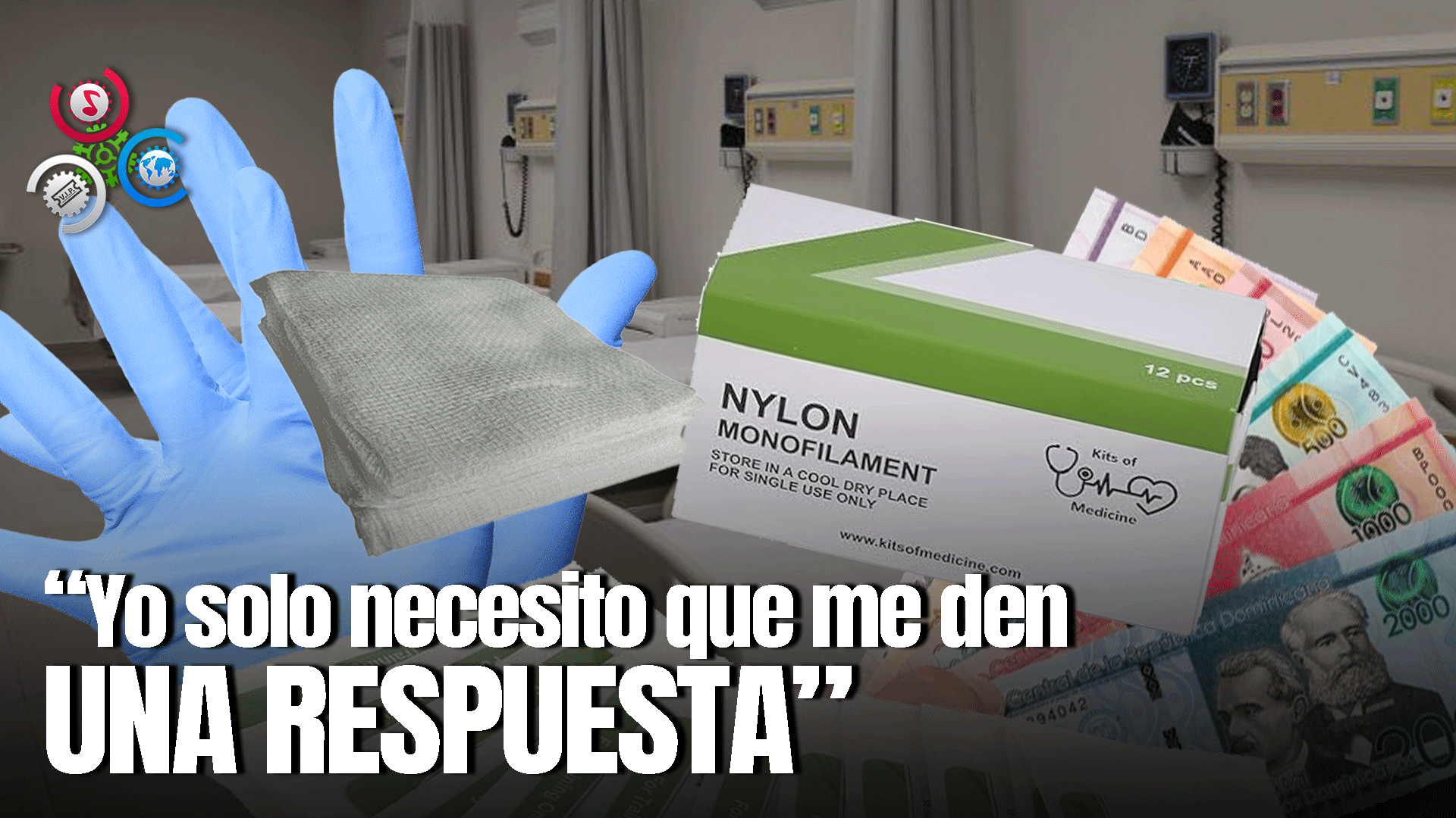 Mujer Denuncia Su Seguro Público No Le Cubre Ni Hilos, Ni Gasas, Ni Los Guantes En Un Hospital