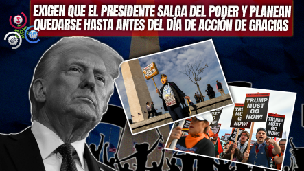 Unas 2,000 Personas Protestan En Washington D.C. Contra La Administración Trump