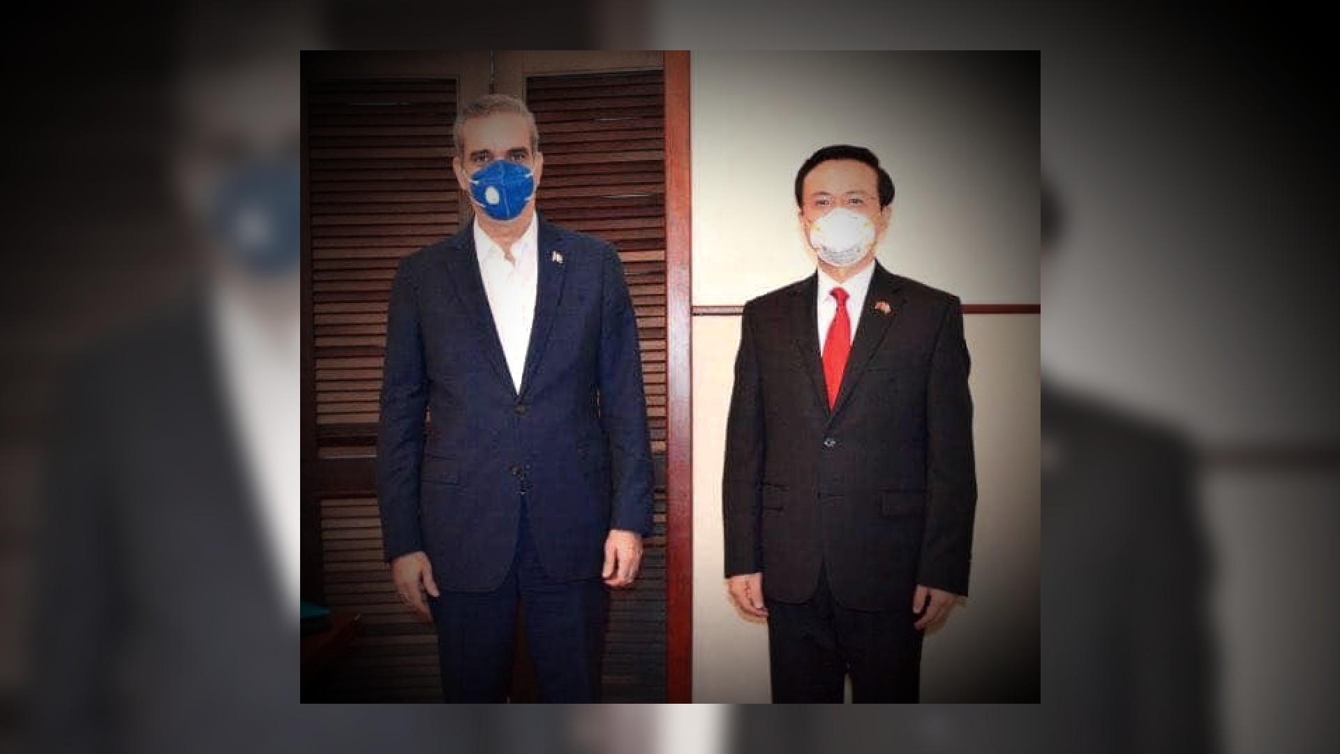 La Visita Del Embajador De China Al Presidente Electo Abinader