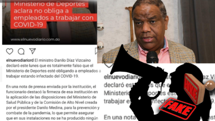 La Aclaración De Danilo Díaz  De No Obligar A Empleados A Trabajar Con COVID