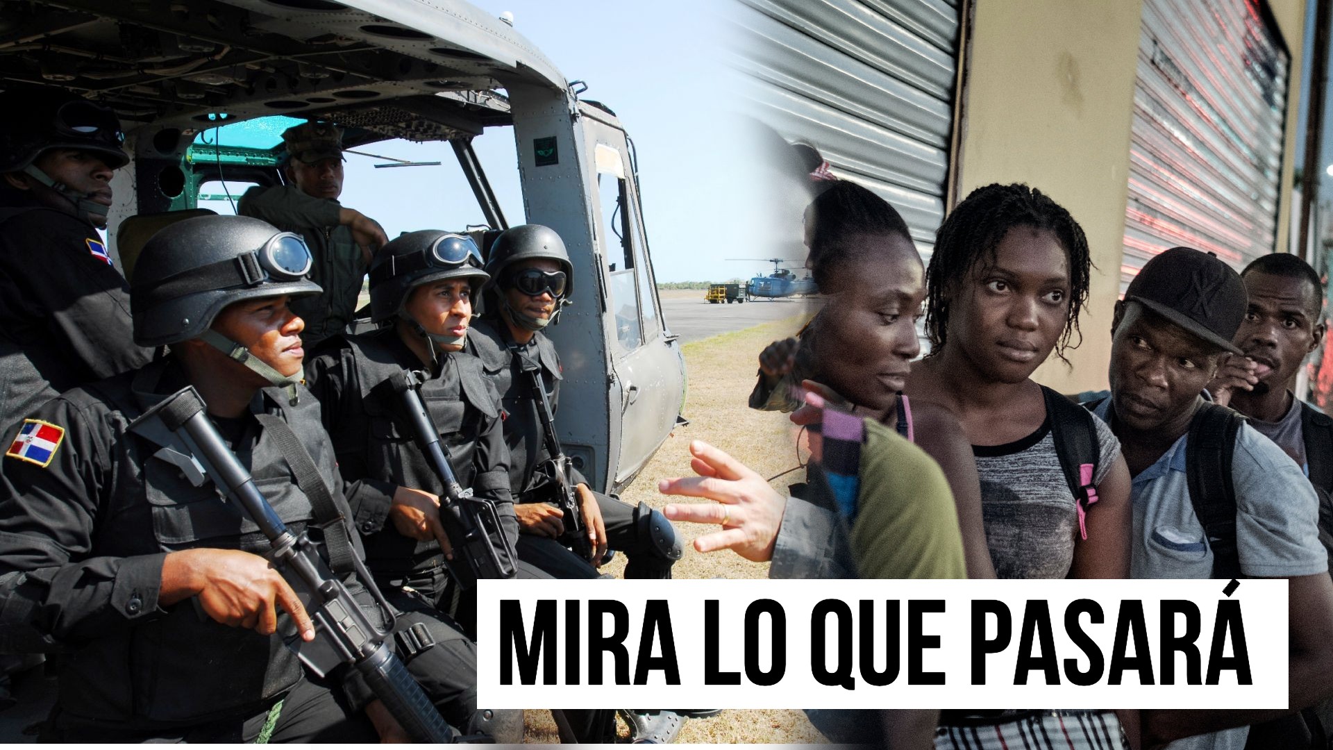 Llamado Al Ministerio De Defensa Para Que No Dejen Entrar Haitianos