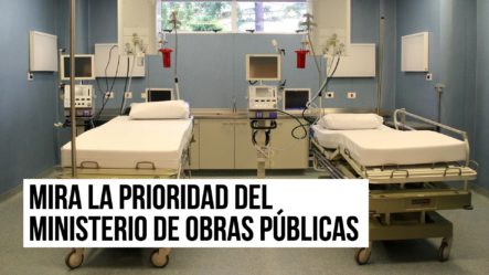 Acondicionamiento De Hospitales Es La Prioridad Del Ministerio De Obras Públicas