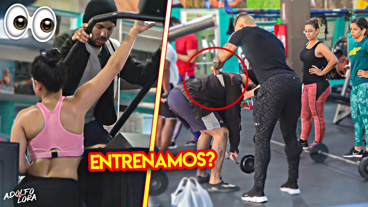 VOY AL GIMNASIO VESTIDO DE VAGABUNDO Y PASA ESTO…