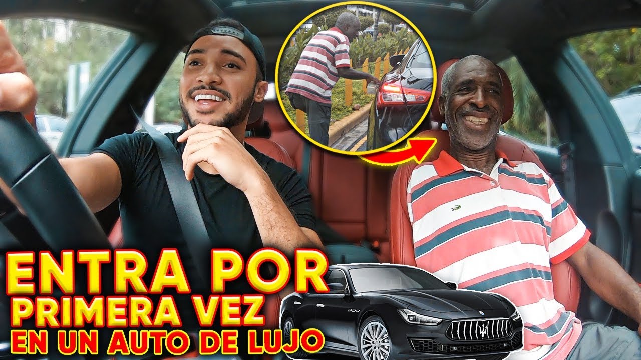 Vagabundo Se Sube Conmigo En Un MASERATI Y ME DA SORPRESA!