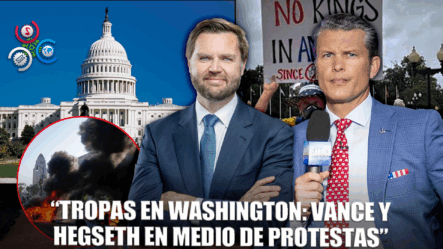Vance Y Hegseth Visitan A Las Tropas En Washington En Medio De Las Protestas