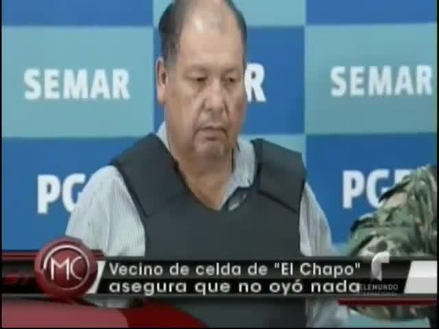 Vecino De Celda De ‘El Chapo’ Asegura Que No Oyó Nada