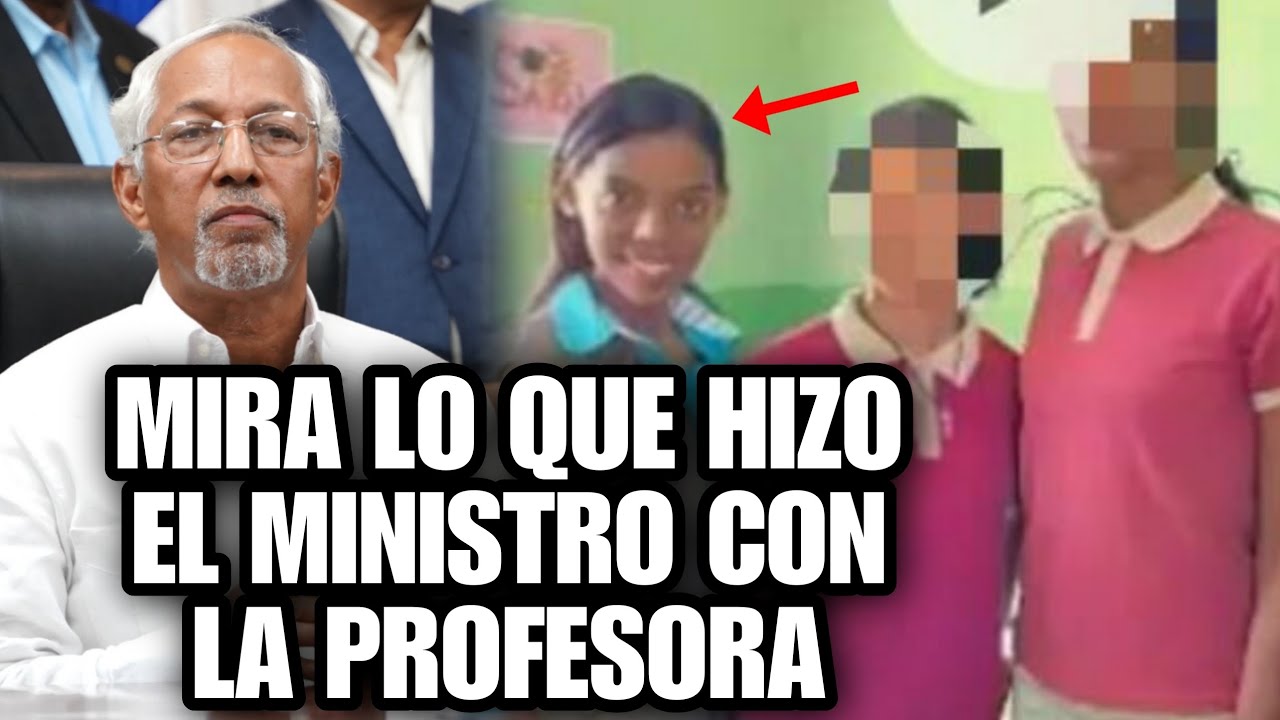 Mira Lo Que Acaba De Hacer El Ministerio De Educación Con La Maestra Que Subió Foto De Alumnas
