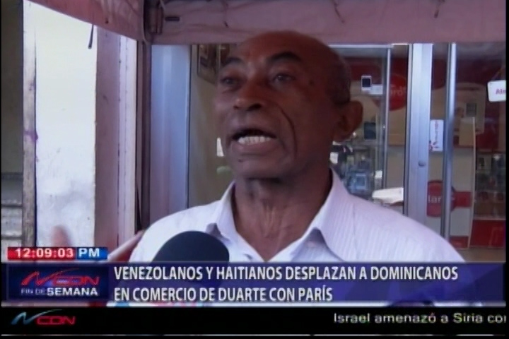 Vendedores Denuncian Que Venezolanos Y Haitianos Los Tienen Desplazados