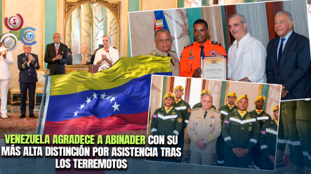 Venezuela Otorga A República Dominicana Su Máxima Condecoración Por Apoyo Tras Los Terremotos