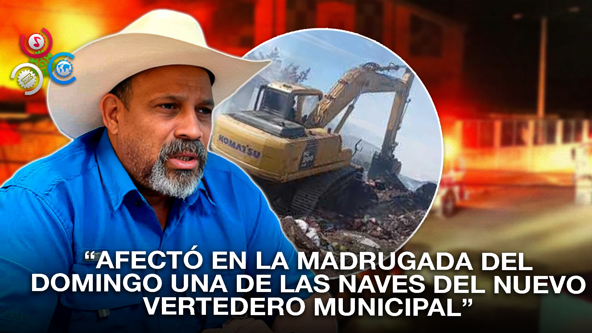 Vertedero En La Patilla Deja Millonarias Pérdidas Tras Incendio, Afirma Alcalde De Dajabón