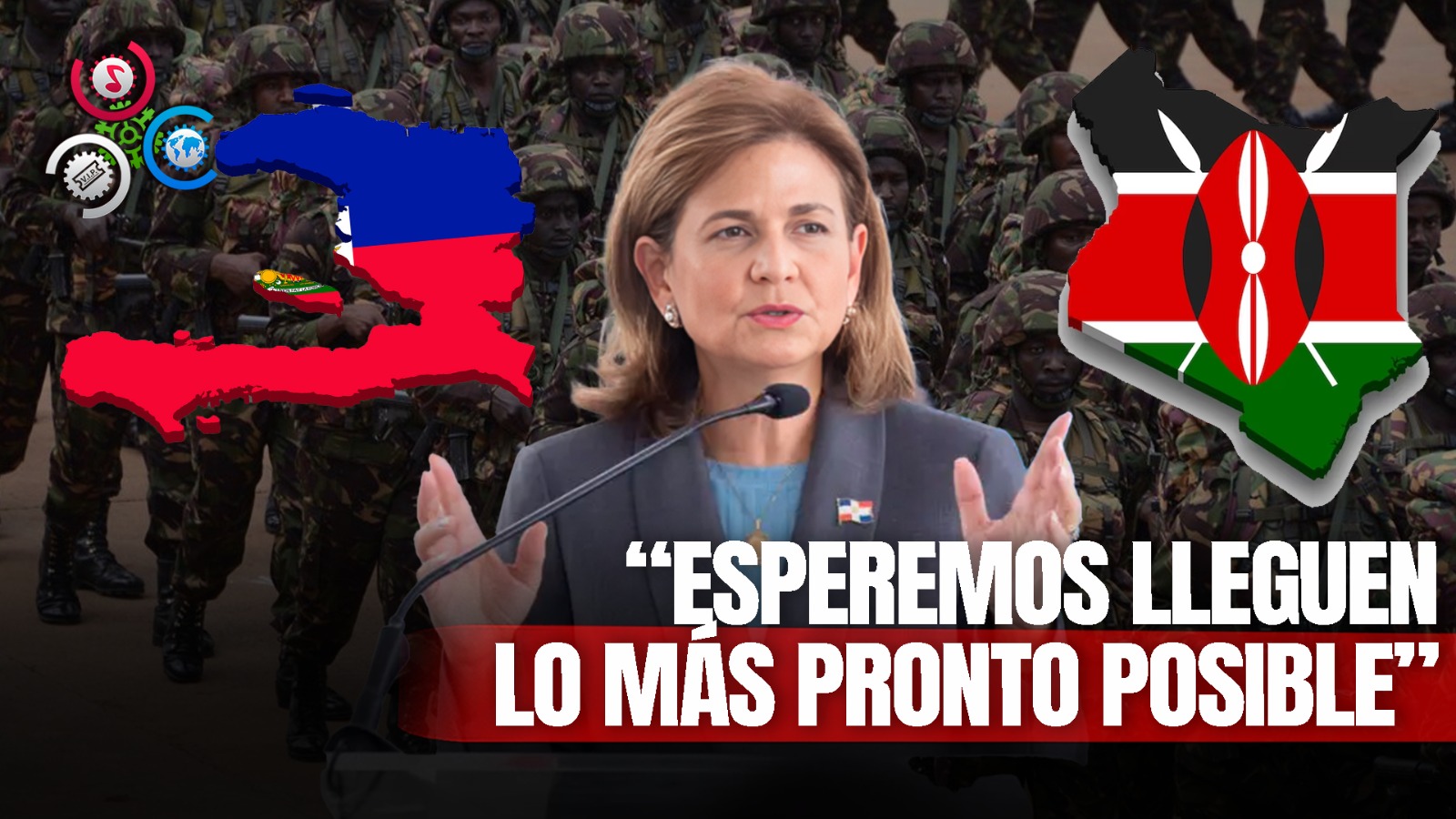 Vicepresidenta Raquel Peña Manifestó Esperanza En Que Fuerzas Kenianas Disminuyan Crisis En Haití