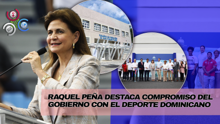 Vicepresidenta Raquel Peña Y Ministro Bonilla Entregan Pabellón Del Halterofilia En Parque Del Este