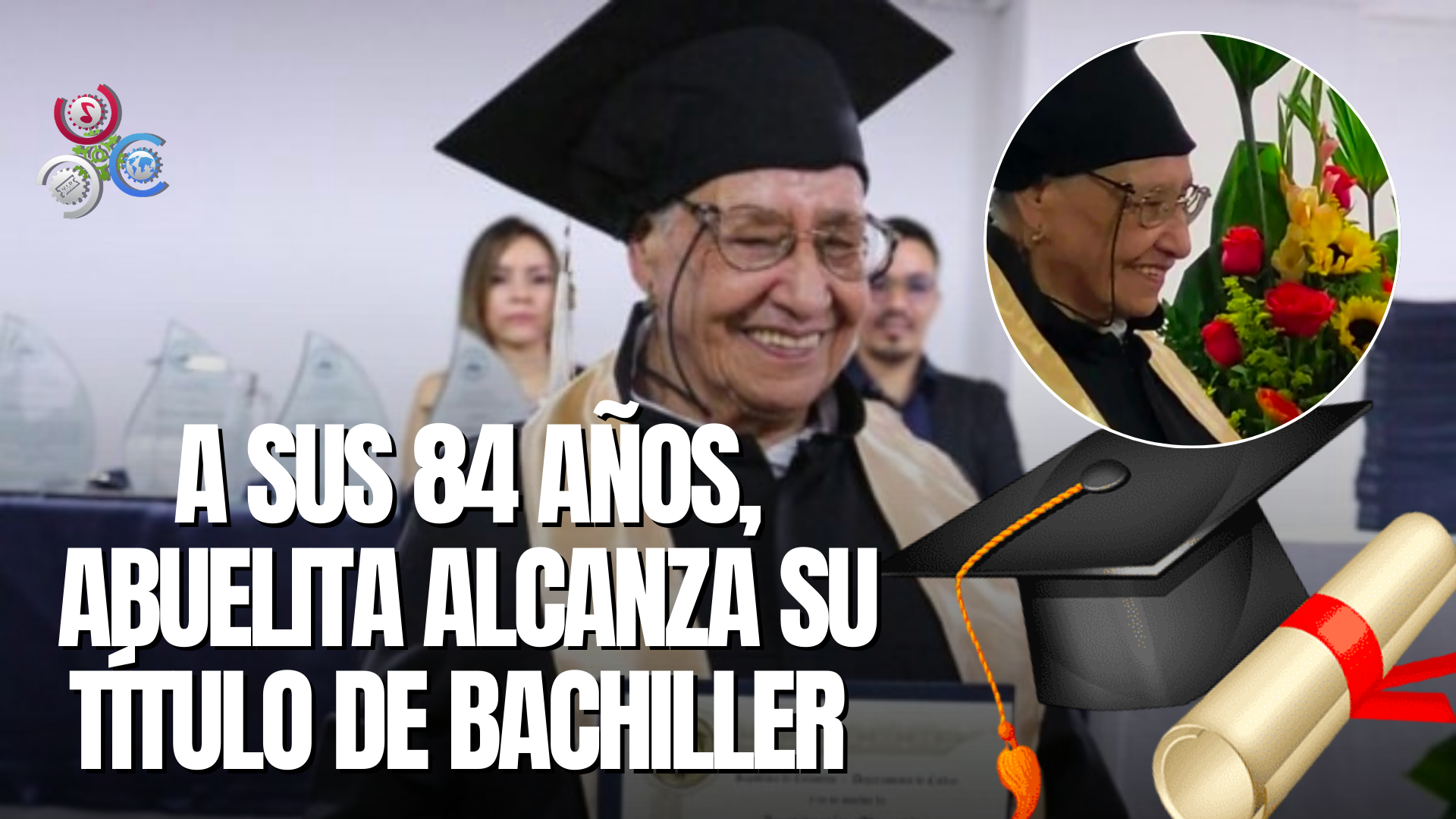 Abuelita Concluye Su Bachillerato A Sus 84 Años En Colombia