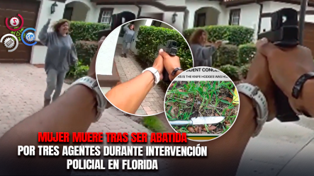 Video Corporal Muestra Momento En Que Policías Disparan A Mujer Armada Con Un Cuchillo En Orlando