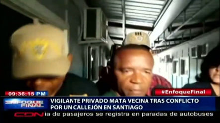 Seguridad De Banco Popular En Santiago Mató A Una Mujer Por “un Callejón”