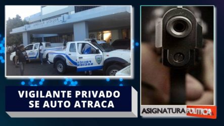 Vigilante Privado Supuestamente Se Auto Atracó En Santiago