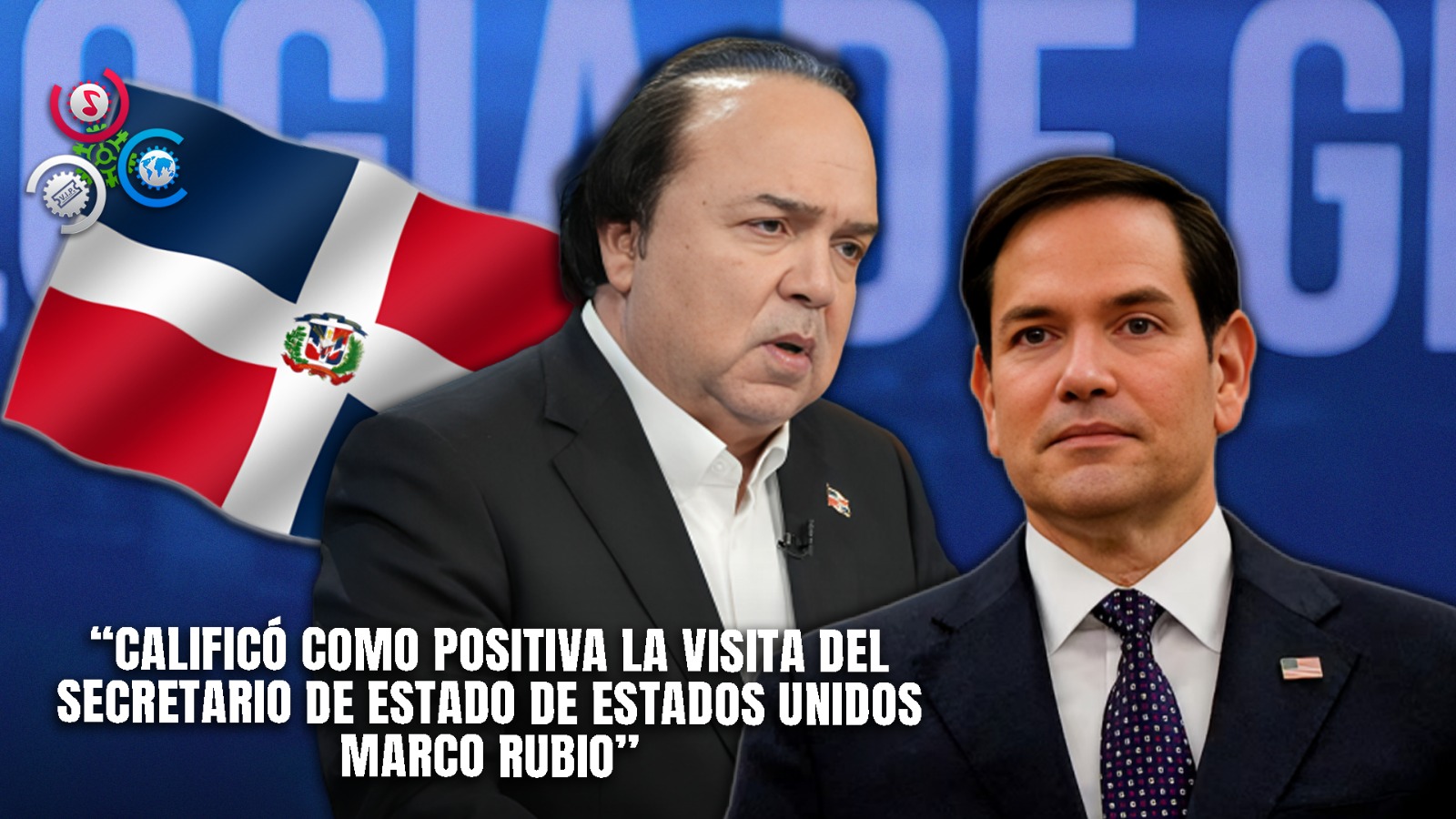Vinicio Castillo Resalta Impacto Positivo De La Visita De Marcos Rubio A RD