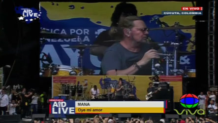 Presentación De Mana En Venezuela Aid Live