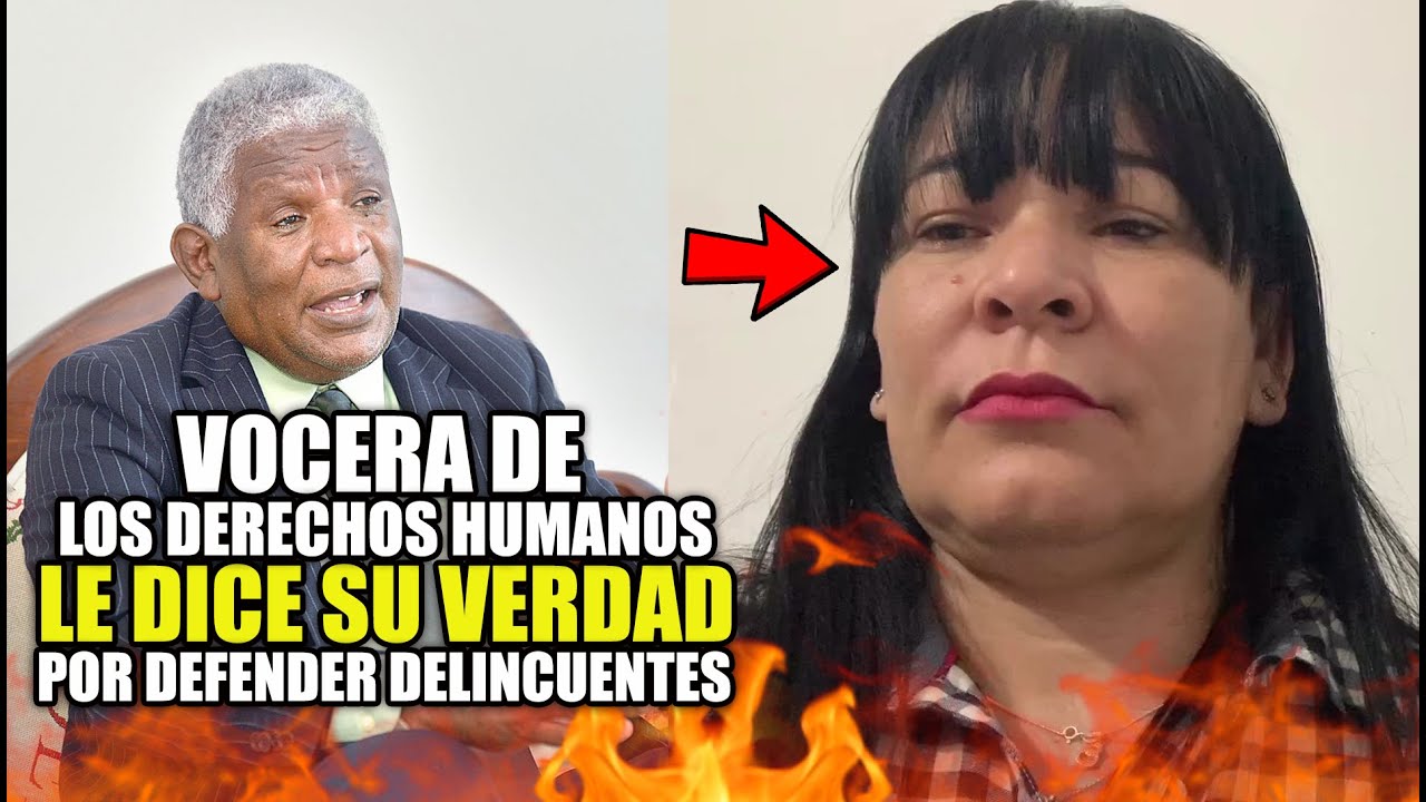 ¡Vocera De Los Derechos Humanos Pone En Su Sitio Al Defensor De Delincuentes!!!